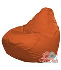 Живое кресло-мешок Груша Макси оранжевое