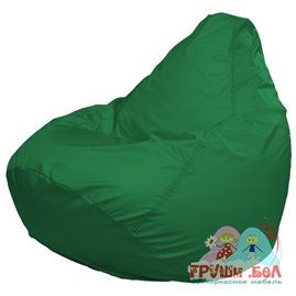 Живое кресло-мешок Груша Макси зеленое