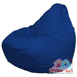 Живое кресло-мешок Груша Макси синее