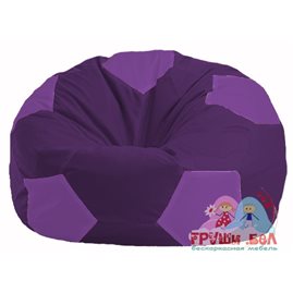 Живое кресло-мешок Мяч фиолетовый - сиреневый М 1.1-71
