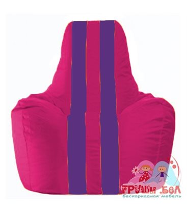Живое кресло-мешок Спортинг лиловый - фиолетовый С1.1-370
