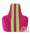 Живое кресло-мешок Спортинг лиловый - салатовый С1.1-390