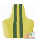Живое кресло-мешок Спортинг жёлтый - зелёный С1.1-262