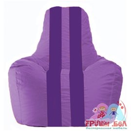 Живое кресло-мешок Спортинг сиреневый - фиолетовый С1.1-102