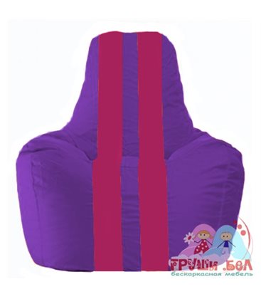 Живое кресло-мешок Спортинг фиолетовый - лиловый С1.1-68