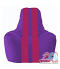Живое кресло-мешок Спортинг фиолетовый - лиловый С1.1-68