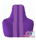 Живое кресло-мешок Спортинг фиолетовый - сиреневый С1.1-71