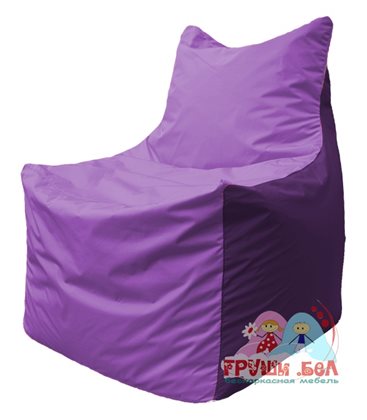 Живое кресло-мешок Фокс Ф 21-117 (василёк - фиолетовый)
