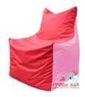 Живое кресло-мешок Фокс Ф 21-175 (красно-розовый)
