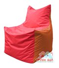 Живое кресло-мешок Фокс Ф 21-176 (красно-оранжевый)