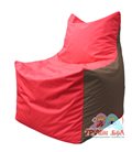 Живое кресло-мешок Фокс Ф 21-177 (красно-коричневый)