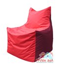 Живое кресло-мешок Фокс Ф 21-180 (красно-бордовый)