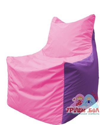Живое кресло-мешок Фокс Ф 21-194 (розово-сиреневый)