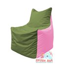 Живое кресло-мешок Фокс Ф 21-226 (оливково-розовый)