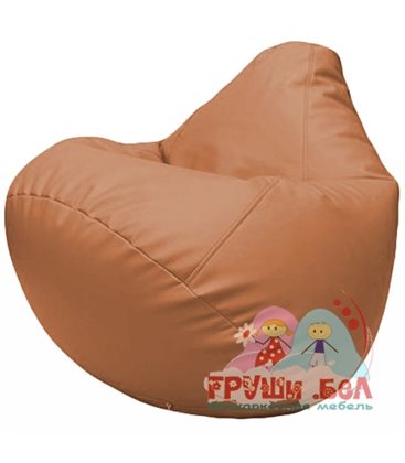Живое кресло-мешок Груша Г2.3-20 оранжевый