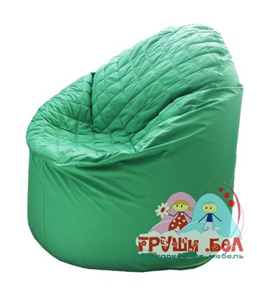 Живое кресло-мешок Bravo зелёное (+ синтепон)