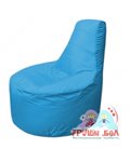 Бескаркасное кресло мешокТрон Т1.1-13(голубой)