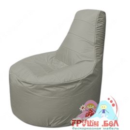 Бескаркасное кресло мешокТрон Т1.1-22(серый)