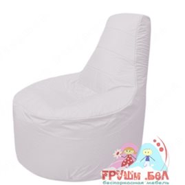 Бескаркасное кресло мешокТрон Т1.1-25(белый)