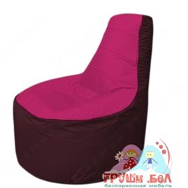 Бескаркасное кресло мешокТрон Т1.1-0401(фуксия-бордовый)