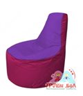 Бескаркасное кресло мешокТрон Т1.1-1804(фиолетовый-фуксия)