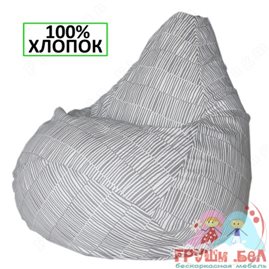 Живое кресло-мешок Груша Бамбуковый коврик