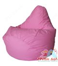 Живое кресло-мешок Груша Розовый зефир (ткань СИСУ)