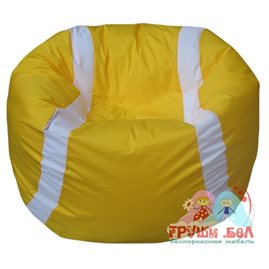 Живое кресло-мешок Мяч теннисный желтый